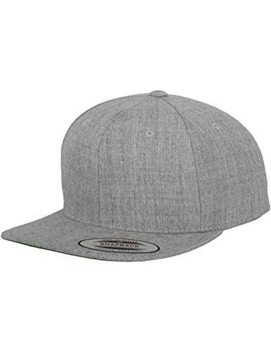 Yupoong Unisex Classic Snapback Cap Kappe, heather, Kids von Flexfit