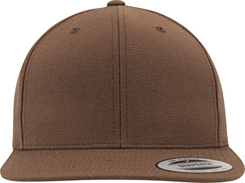 Yupoong Unisex Classic Snapback Cap Kappe, tan, Einheitsgröße von Flexfit