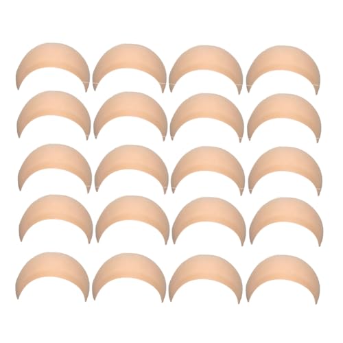 Yurhuit Nylon-PerüCkenkappe, UltradüNn, Elastisch, NatüRlich, Transparent, HD-PerüCkenkappe, Geeignet für Vordere SpitzenperüCken, Sommerkleidung, Bequem, 20 StüCk von Yurhuit