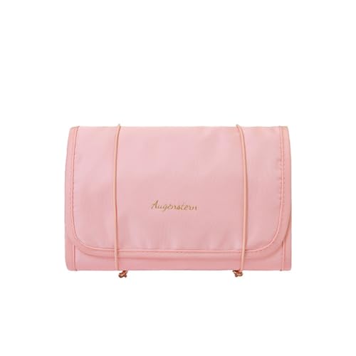 Yurosiay 4-in-1 Damen-Kosmetiktasche Faltbare Reisetasche Abnehmbare Kosmetiktasche Aufrollbare Toilettentasche Aufrollbare Aufbewahrungstasche Geeignet Für Reisen Und Outdoor-Aktivitäten Rosa von Yurosiay