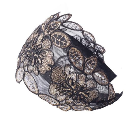 Yurosiay Damen Spitze Haarreifen 1 Stück Vintage Blumen Stickerei Haarreifen Mode Spitzen Stirnband Ethnische Bestickter Haarbänder Rutschfest Spitzen Breite Haarreif Haarschmuck Spitze Champagner Yurosiay Damen Spitze Haarreifen 1 Stück Vintage Blumen Stickerei Haarreifen Mode Spitzen Stirnband Ethnische Bestickter Haarbänder Rutschfest Spitzen Breite Haarreif Haarschmuck Spitze Champagner von Yurosiay