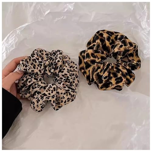 Yurosiay Haarband Leopard Bedrucktes Satin-Haarband Speziell Für Frauen Dickes Und Feines Haar Leopard von Yurosiay