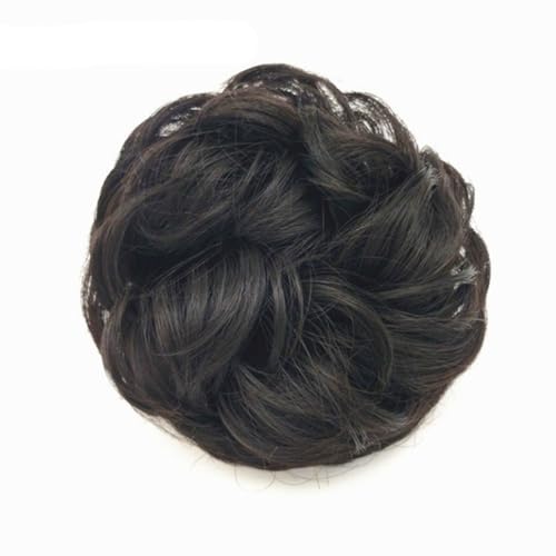 Yurosiay Scrunchie Haarteil Haargummi Messy Bun Haarteil Haarverlängerung Künstliche Haare Band für Damen Mädchen Pferdeschwanz Haarteil Dutt Haarschmuck Haargummi-Stil für lockiges Haar von Yurosiay