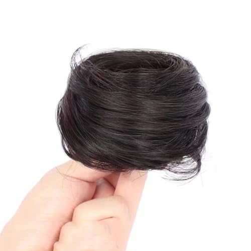 Yurosiay Scrunchie Haarteil Haargummi Messy Bun Haarteil Haarverlängerung Künstliche Haare Band für Damen Mädchen Pferdeschwanz Haarteil Dutt Haarschmuck Haargummi-Stil – glattes Haar von Yurosiay