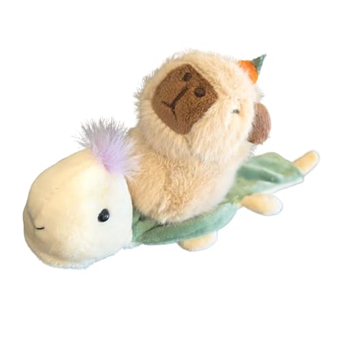 Yurosuis Klapparmbänder Für Kinder,Plüschtiere Capybara - Weiches Spaß Kinder Klapparmband - Für Mädchen Teenager Reisen Schule Täglich Abschluss Feiertag Geburtstag von Yurosuis