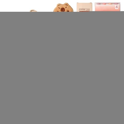 Yurosuis Schreibset | Niedliches Capybara Schreibset Mit Sticker - Tierische Stiftetasche Canvas Schreibmaterial Für Schule Büro Mit Sticker Anstecker von Yurosuis