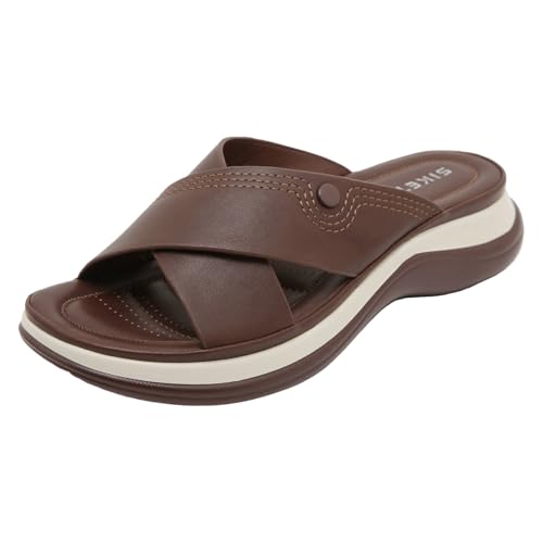 Yusealia Sandalen Damen Orthopädische Comfortfüße Plantarfasziitis Arch Support Orthotic Slides Sandale Sommer badelatschen Leicht Outdoorsandale Plateau Sommerschuhe, Größe 35-41 Yusealia Sandalen Damen Orthopädische Comfortfüße Plantarfasziitis Arch Support Orthotic Slides Sandale Sommer badelatschen Leicht Outdoorsandale Plateau Sommerschuhe, Größe 35-41 von Yusealia