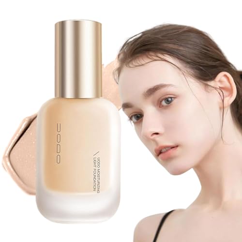 Make-up-Foundation mit vollständiger Deckkraft,Matte Makeup Full Coverage Moisturizing Light Foundation | Skin Foundation Concealer Langanhaltendes Gesichts-Basis-Make-up 30 ml für fettige Yusheng von Yusheng