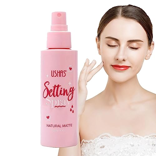 Mattes Fixierspray für fettige Haut,120ML Natural Face Oil Control Foundation Cosmetics Matte | Leichtes Fixierspray, Quick Fixer Makeup Finishing Spray Yusheng von Yusheng