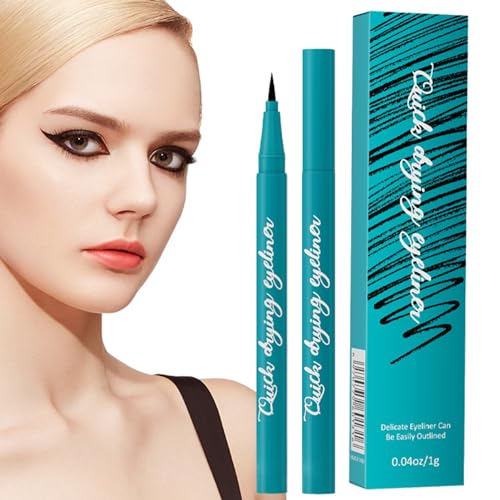 Yusheng Flüssiger Eyeliner | Hochpigmentierter, extrafeiner Präzisions-Eyeliner mit flüssiger Tinte - Ganztägiges wasserfestes flüssiges Eyeliner-Make-up für Anfänger, professionelle Make-up-Künstler von Yusheng