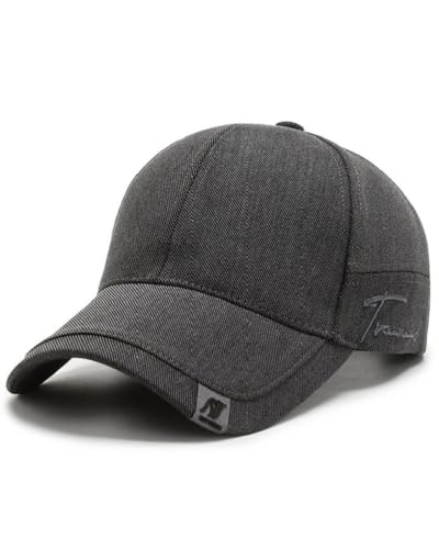 Yutdeng Baseball Cap Herren Sommer Cap Unisex Trucker Cap Baseballkappe Damen Verstellbare Outdoor Running Sport Caps Schildmütze Golf Cap Tennis Cap Schirmkappe Herren Sonnenkappe,Dunkelgrau von Yutdeng