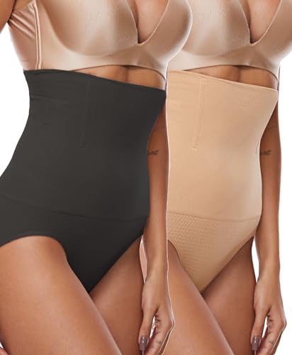 Yutdeng Bauchweg Unterhose Damen Shapewear Miederhose Hohe Taille Miederslip Figurformende Unterwäsche Bauchkontrolle Miederpant Nahtlos Bauch Weg Stark Formend Elastisch Body Shaper Slip Formt Sofort von Yutdeng