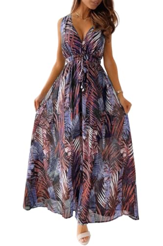 Yutdeng Damen Sommerkleid Lang Casual Strandkleid Sexy Kaftan Boho Sommer Freizeitkleid Elegant V-Ausschnitt Maxikleid Bunte Print Kleider Beachwear Strand Outfits Strandtunika Yutdeng Damen Sommerkleid Lang Casual Strandkleid Sexy Kaftan Boho Sommer Freizeitkleid Elegant V-Ausschnitt Maxikleid Bunte Print Kleider Beachwear Strand Outfits Strandtunika von Yutdeng