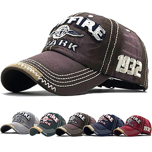 Yutdeng Basecap Herren Damen Vintage Baseball Cap Sommer Outdoor Kappe Unisex Trucker Cap Schirmmütze Baseballmütze Baseballkappe von Yutdeng