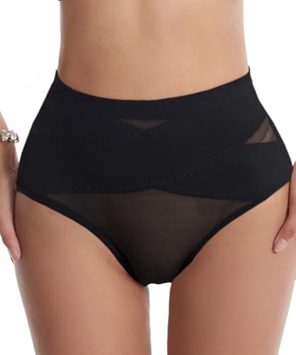 Yutdeng Shapewear Damen Bauchweg Unterhose Bauchkontrolle Miederhose Miederpant Hoher Taille Höschen Hüften Anheben Unterwäsche Push Up Figurformender Bequemer Body Shaper Underpants Atmungsaktiv von Yutdeng