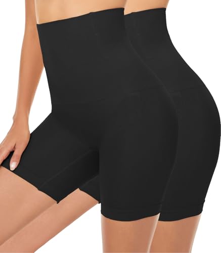 Yutdeng Shapewear Damen Hohe Taille Bauchweg Unterhose Miederhose mit Bein Miederpants Nahtlose Radlerhose Kurze Shorts Figurenformend Hose unter Kleid Unterwäsche Bauch Weg Höschen Bauchkontrolle von Yutdeng