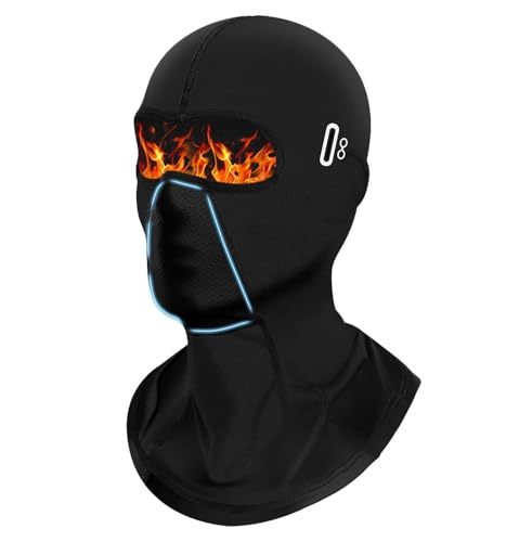 Yutdeng Sturmhaube Motorrad Winter für Herren Damen Balaclava Winddicht Gesichtshaube Warm Sturmmaske Skimaske Sturmmütze Maske Multifunktional Dünnes Samtfutter Sports Radfahren Fahrrad Ski Outdoor von Yutdeng