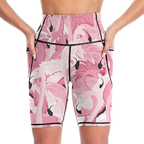 Yogahose Rosa Flamingo Tights Damen Leggings Kurz Yogahose Rosa Flamingo Tights Damen Leggings Kurz von Yuzheng