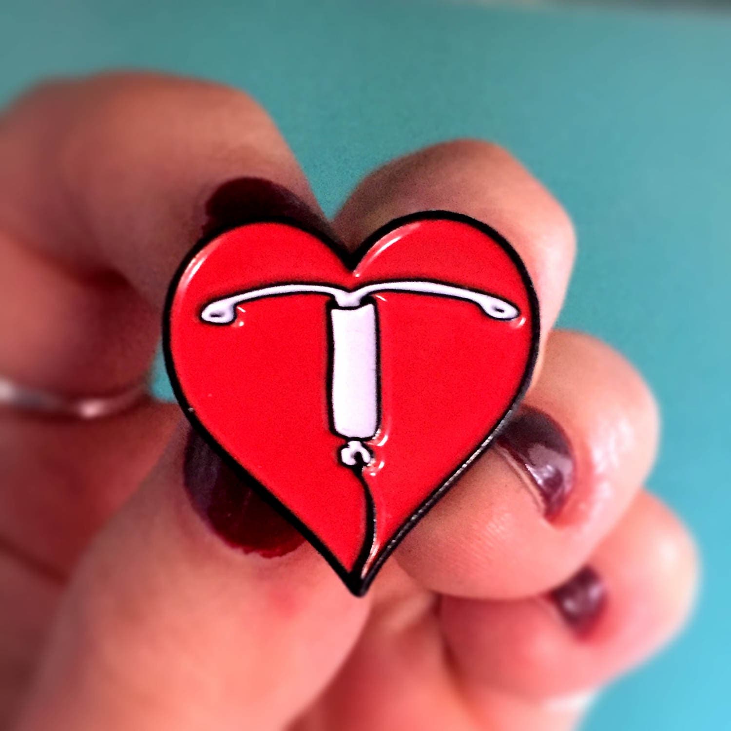 I Herz Iud Emaille Pin Reproductive Gesundheit Anstecknadel I Herz Iud Emaille Pin Reproductive Gesundheit Anstecknadel von YuzuPress