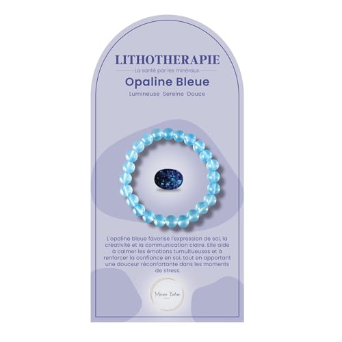 Yvelise Armband aus Natursteinen – 8 mm – Qualität AAA – Heilsteinperlen für Frauen und Männer, 5,5cm de diamètre intérieur, Stein Yvelise Armband aus Natursteinen – 8 mm – Qualität AAA – Heilsteinperlen für Frauen und Männer, 5,5cm de diamètre intérieur, Stein von Yvelise