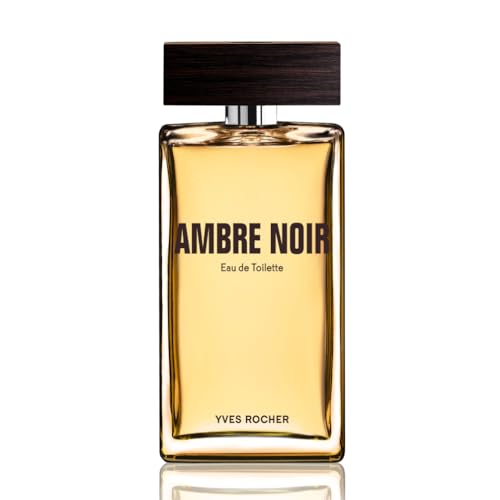 Yves Rocher AMBRE NOIR Eau de Toilette 100 ml | sinnlich-elegantes Männer Parfüm mit einer intensiv-holzigen Duftnote von Yves Rocher