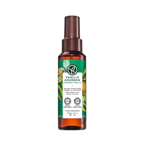Yves Rocher BRUME PARFUMEE Parfümiertes Duftspray - Körper- und Haarspray - Mit Duft von Bourbon Vanille - 100 ml von Yves Rocher