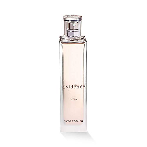 Yves Rocher COMME UNE EVIDENCE Eau de Toilette l'EAU 75 ml | blumig-frischer Duft für Damen mit Rose & Rhabarber | Parfum Damen | Damen Parfüm mit blumigen und sinnlichen Noten von Yves Rocher