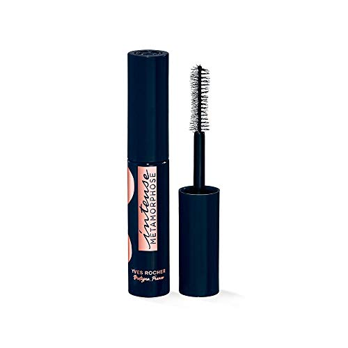 Yves Rocher COULEURS NATURE Mascara Intense Metamorphose - Noir, Für verlängerte und perfekt geschwungene Wimpern in intensivstem Schwarz, 24h Halt garantiert!, 1 x Flacon 5ml von Yves Rocher