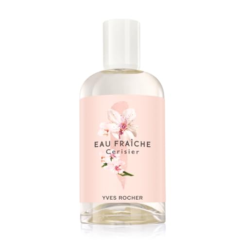 Yves Rocher LA COLLECTION - Eau Fraîche Kirschblüten - Erfrischendes Eau de Toilette für Damen - Blumige Frische mit sanftem Moschus - 100 ml von Yves Rocher