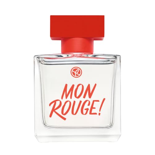 Yves Rocher MON ROUGE! - Eau de Parfum - Mit Patchouli, Neroli und Iris - Fesselnder, blumiger Duft - 50 ml von Yves Rocher