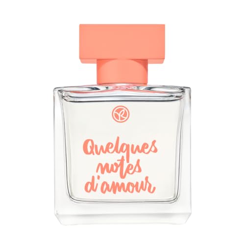 Yves Rocher QUELQUES NOTES D'AMOUR Eau de Parfum, mit Rose & Hölzern, Geschenk-Idee, 1 x Zerstäuber 50 ml von Yves Rocher