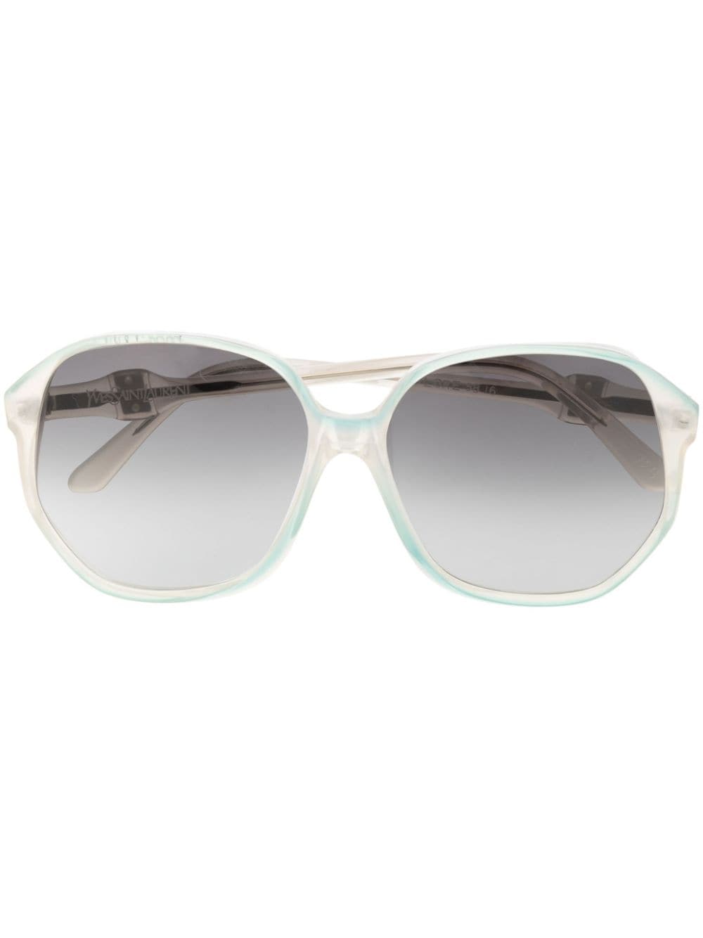 Saint Laurent Pre-Owned 1970s Oversized-Sonnenbrille mit Farbverlauf - Nude von Saint Laurent Pre-Owned