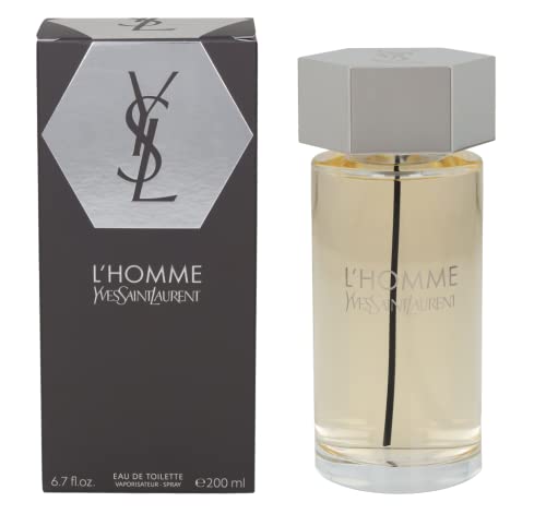 Yves Saint Laurent L'homme Eau de Toilette Spray für Herren, 200 ml, mehrfarbig von Yves Saint Laurent