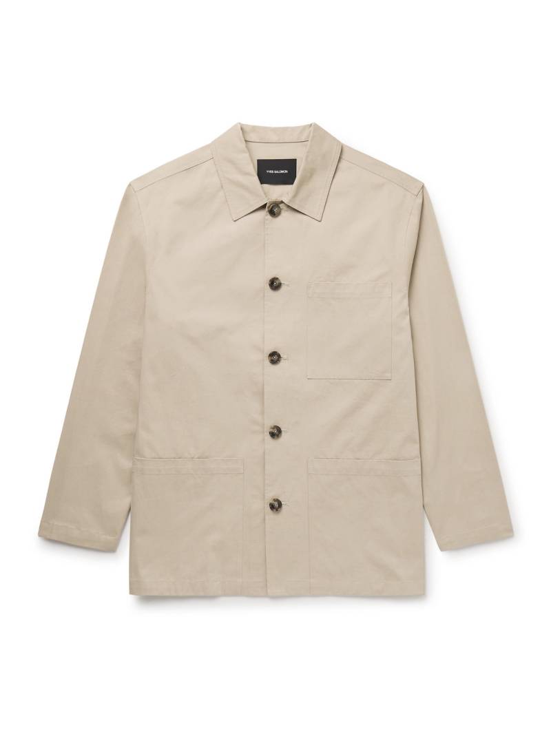 Yves Salomon - Cotton-Gabardine Jacket - Men - Neutrals - XS Yves Salomon - Cotton-Gabardine Jacket - Men - Neutrals - XS von Yves Salomon