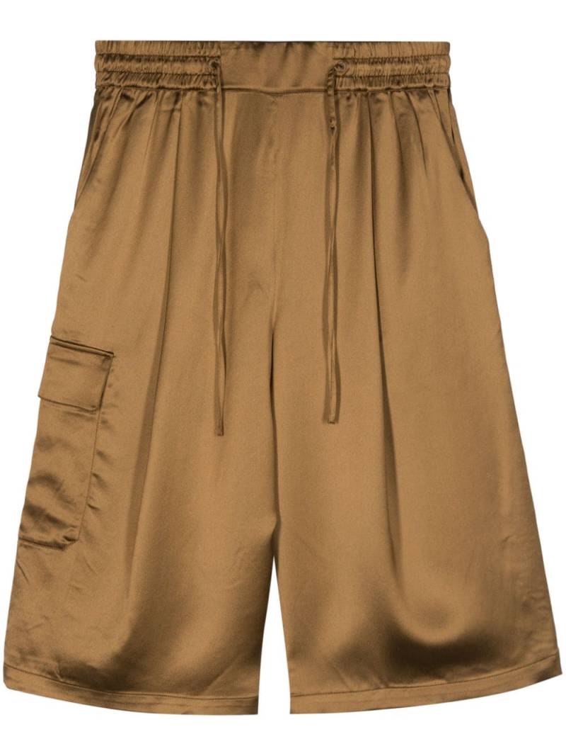 Yves Salomon Knielange Shorts - Braun von Yves Salomon