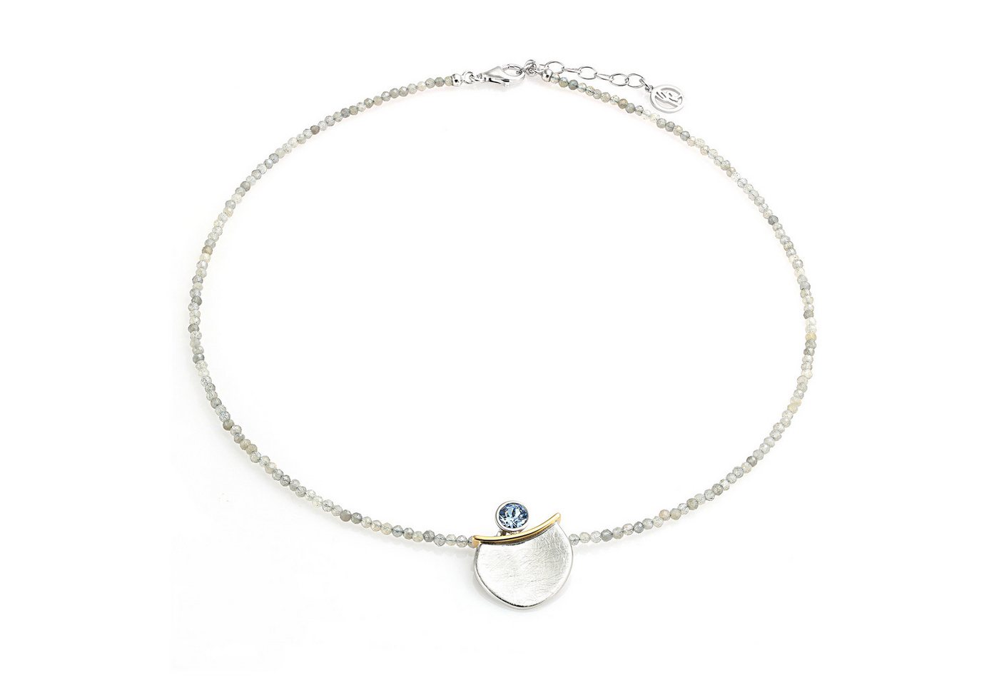 Yvette Ries Collier Laming, Kette aus Labradorit von Yvette Ries