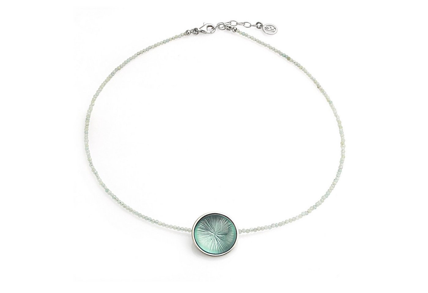 Yvette Ries Collier Termi, Silber 925 rohdiniert von Yvette Ries