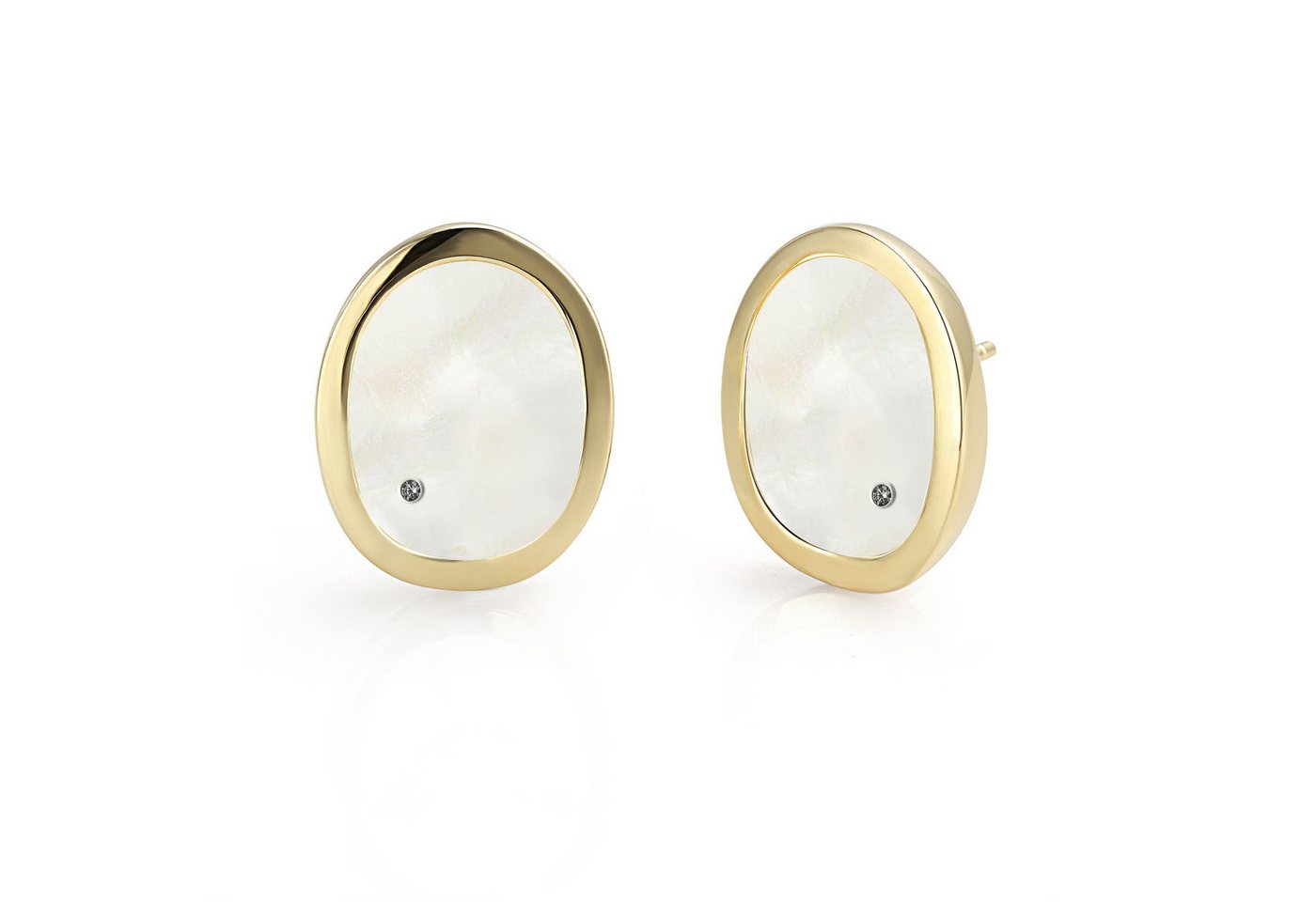 Yvette Ries Paar Ohrstecker Perlmutt Ohrstecker von Yvette Ries