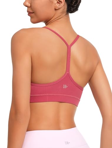 Yvette Damen Sport BH Yoga Bra Spaghetti Y-Rücken Top Gepolstert Ohne Bügel Sommer,Rot,M Yvette Damen Sport BH Yoga Bra Spaghetti Y-Rücken Top Gepolstert Ohne Bügel Sommer,Rot,M von Yvette