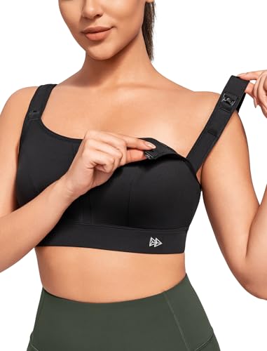 Yvette Still-BH Damen Verstellbar ohne Bügel Schwangerschafts-BH Gepolstert, Schwarz,XXL Große Größen Yvette Still-BH Damen Verstellbar ohne Bügel Schwangerschafts-BH Gepolstert, Schwarz,XXL Große Größen von Yvette