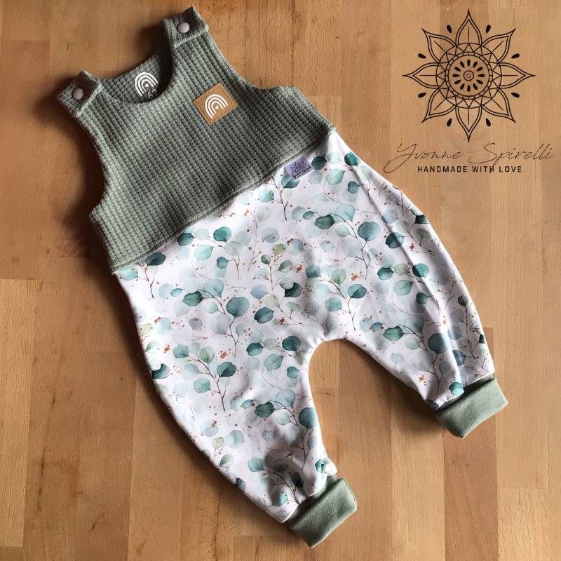 strampler Baby | Romper Einteiler Babyanzug - Eukalyptus Waffeljersey strampler Baby | Romper Einteiler Babyanzug - Eukalyptus Waffeljersey von YvonneSpirelli