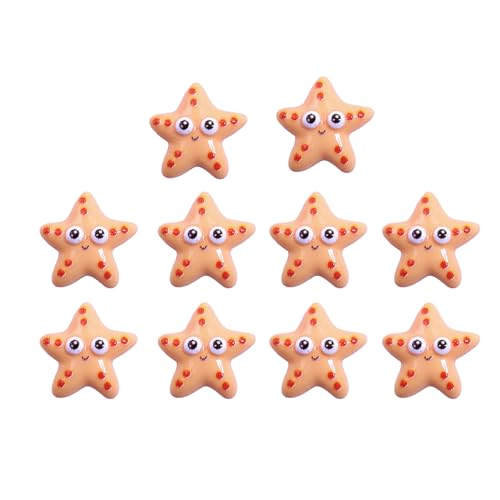 3D Ozeane Nägel Charme Nägel Schmuck Muschel Sternenfische Nägel Kunst Charme Harz Nägel Nägel Versorgt Frauen von Ywmsfl