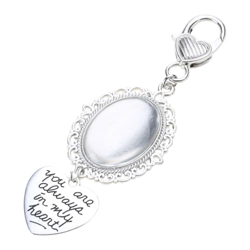 Hochzeits-Boutonniere Bouquet Charm Pin Brosche Bilderrahmen mit Herzanhänger Brautschmuck Zubehör Hochzeits-Boutonniere Bouquet Charm Pin Brosche Bilderrahmen mit Herzanhänger Brautschmuck Zubehör von Ywmsfl