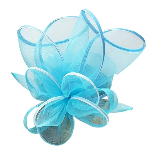 Vintage Flapper Haarband mit schwarzer Netzblume und Haarnadel, Haarschmuck für verschiedene Anlässe von Ywmsfl