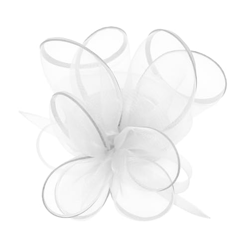 Vintage Flapper Haarband mit schwarzer Netzblume und Haarnadel, Haarschmuck für verschiedene Anlässe von Ywmsfl