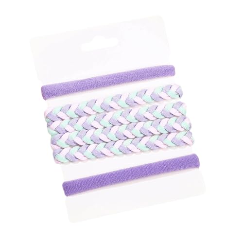 Weiche Haargummis, gewebt, bunt, elastisch, dick, Hochsteckfrisur, Damen-Haarschmuck Weiche Haargummis, gewebt, bunt, elastisch, dick, Hochsteckfrisur, Damen-Haarschmuck von Ywmsfl