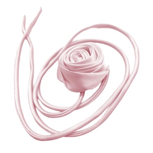 Ywmsfl Rosen-Nackenband, verstellbare Blumenkrawatte, langlebige Rosen-Halskette, leichter Rosen-Halsketten-Stoff Ywmsfl Rosen-Nackenband, verstellbare Blumenkrawatte, langlebige Rosen-Halskette, leichter Rosen-Halsketten-Stoff von Ywmsfl
