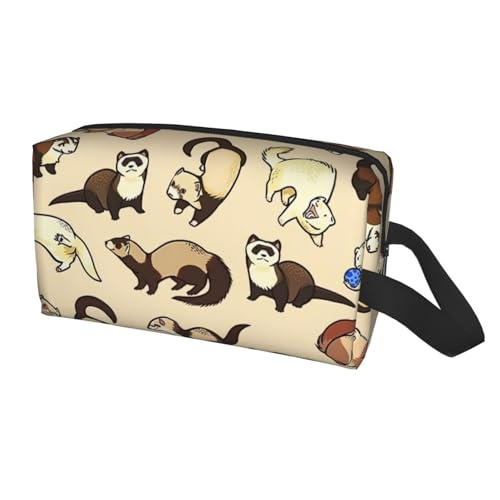 Reise-Aufbewahrungstasche für Männer und Frauen, großes Fassungsvermögen, tragbarer Kulturbeutel von Yyoretp