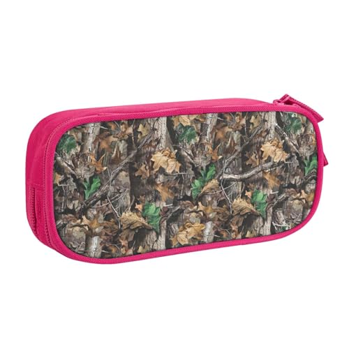 Yyoretp Federmäppchen mit großem Fassungsvermögen, Camouflage-Druck, doppellagiger Reißverschluss, Make-up-Tasche, Stiftebox., rose, Einheitsgröße, Kosmetikkoffer Yyoretp Federmäppchen mit großem Fassungsvermögen, Camouflage-Druck, doppellagiger Reißverschluss, Make-up-Tasche, Stiftebox., rose, Einheitsgröße, Kosmetikkoffer von Yyoretp