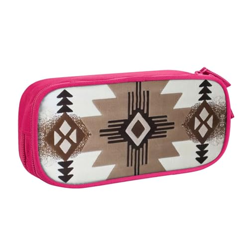 Yyoretp Federmäppchen mit großem Fassungsvermögen, doppelschichtiger Reißverschluss, Make-up-Tasche, Federmäppchen., rose, Einheitsgröße, Kosmetikkoffer von Yyoretp